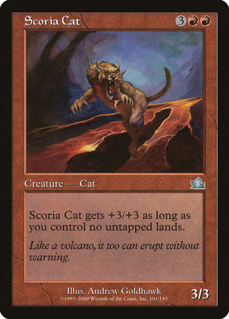 Scoria Cat [Prophecy] | Fandemonia Ltd