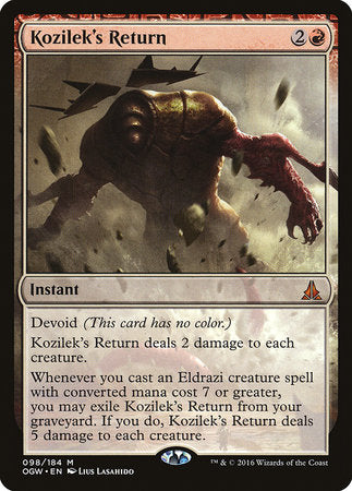 Kozilek's Return [Oath of the Gatewatch] | Fandemonia Ltd