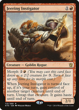 Jeering Instigator [Khans of Tarkir] | Fandemonia Ltd