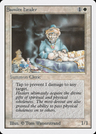 Samite Healer [Unlimited Edition] | Fandemonia Ltd