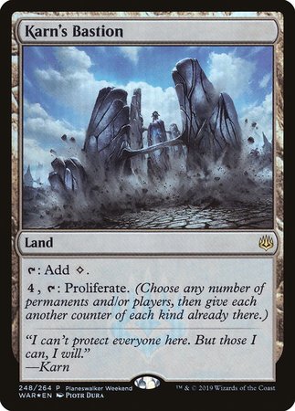 Karn's Bastion [War of the Spark Promos] | Fandemonia Ltd