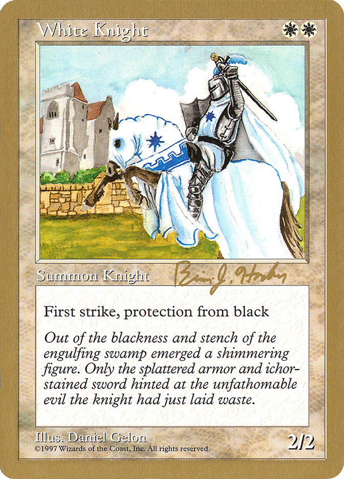 White Knight (Brian Hacker) [World Championship Decks 1998] | Fandemonia Ltd