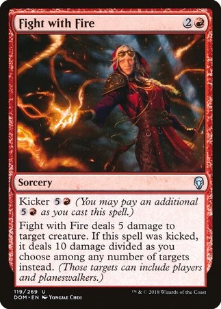 Fight with Fire [Dominaria] | Fandemonia Ltd