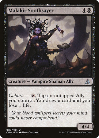 Malakir Soothsayer [Oath of the Gatewatch] | Fandemonia Ltd