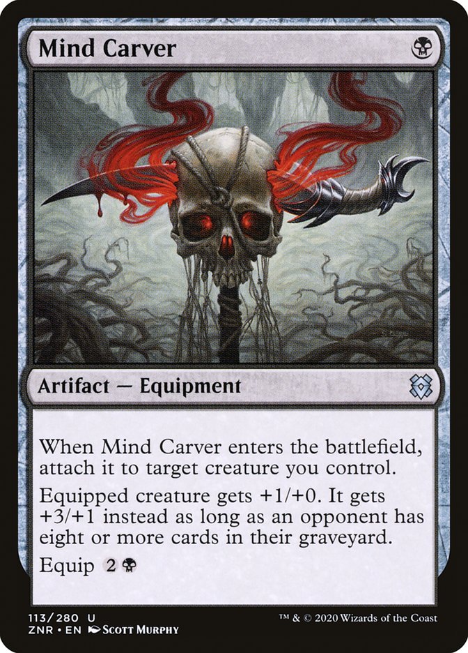 Mind Carver [Zendikar Rising] | Fandemonia Ltd