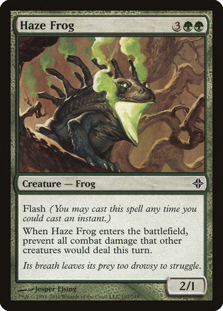 Haze Frog [Rise of the Eldrazi] | Fandemonia Ltd