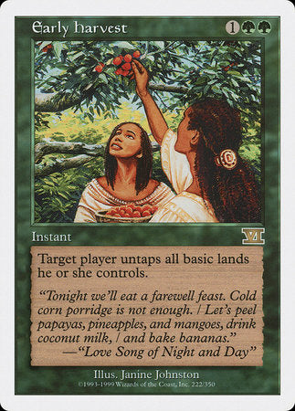 Early Harvest [Classic Sixth Edition] | Fandemonia Ltd