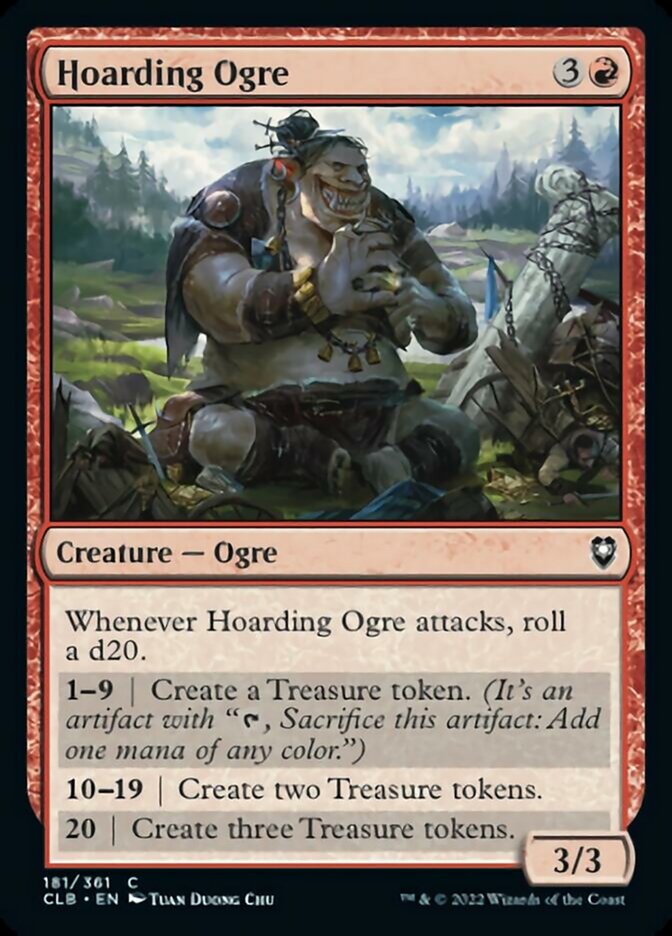 Hoarding Ogre [Commander Legends: Battle for Baldur's Gate] | Fandemonia Ltd