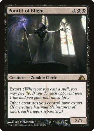 Pontiff of Blight [Dragon's Maze] | Fandemonia Ltd
