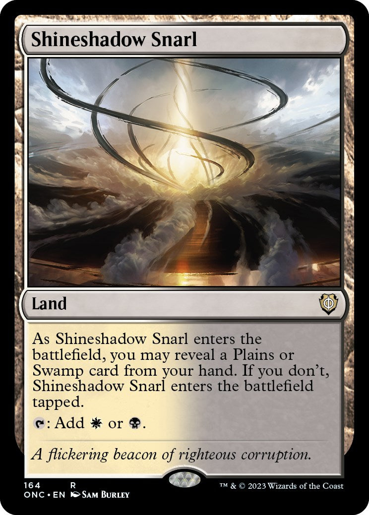 Shineshadow Snarl [Phyrexia: All Will Be One Commander] | Fandemonia Ltd