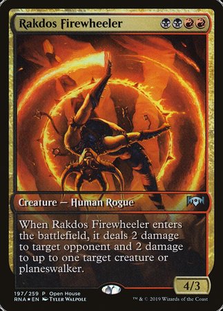 Rakdos Firewheeler [Ravnica Allegiance Promos] | Fandemonia Ltd