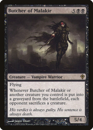Butcher of Malakir [Worldwake] | Fandemonia Ltd
