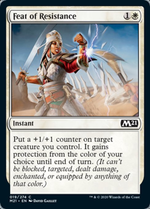 Feat of Resistance [Core Set 2021] | Fandemonia Ltd