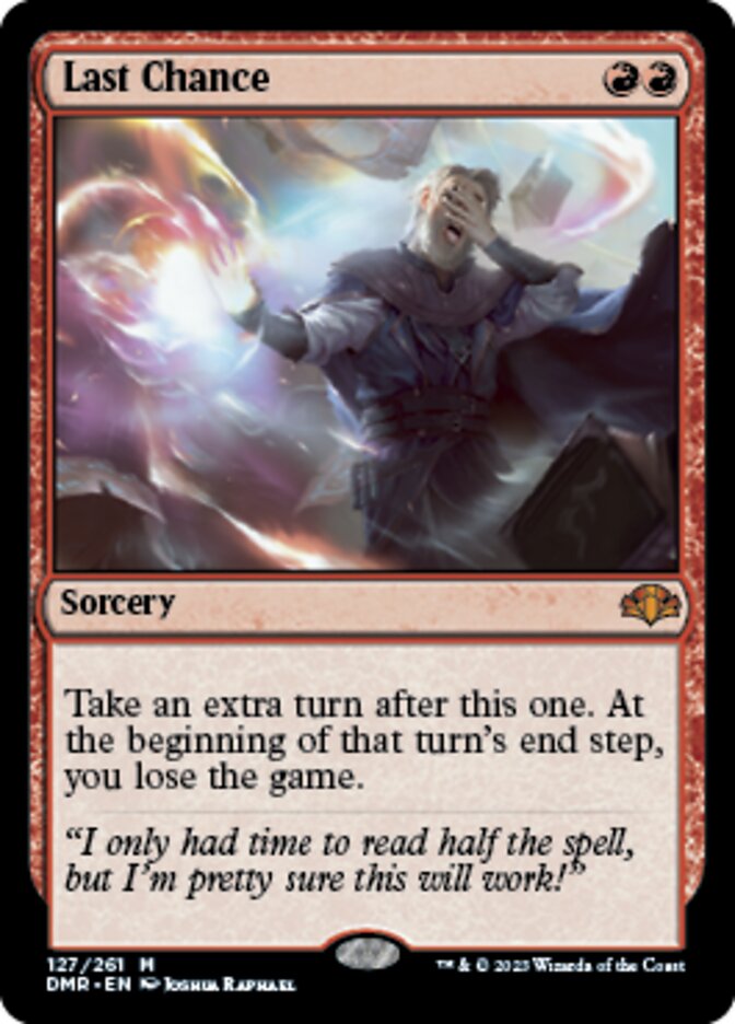 Last Chance [Dominaria Remastered] | Fandemonia Ltd