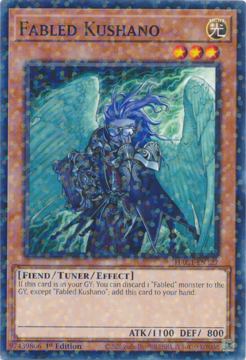 Fabled Kushano (Duel Terminal) [HAC1-EN127] Common | Fandemonia Ltd
