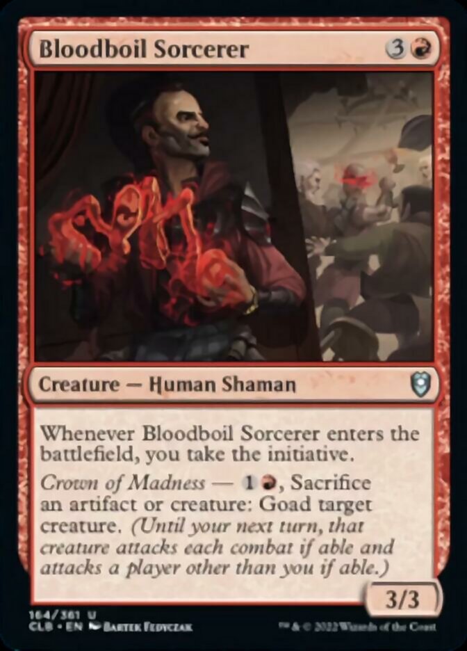 Bloodboil Sorcerer [Commander Legends: Battle for Baldur's Gate] | Fandemonia Ltd