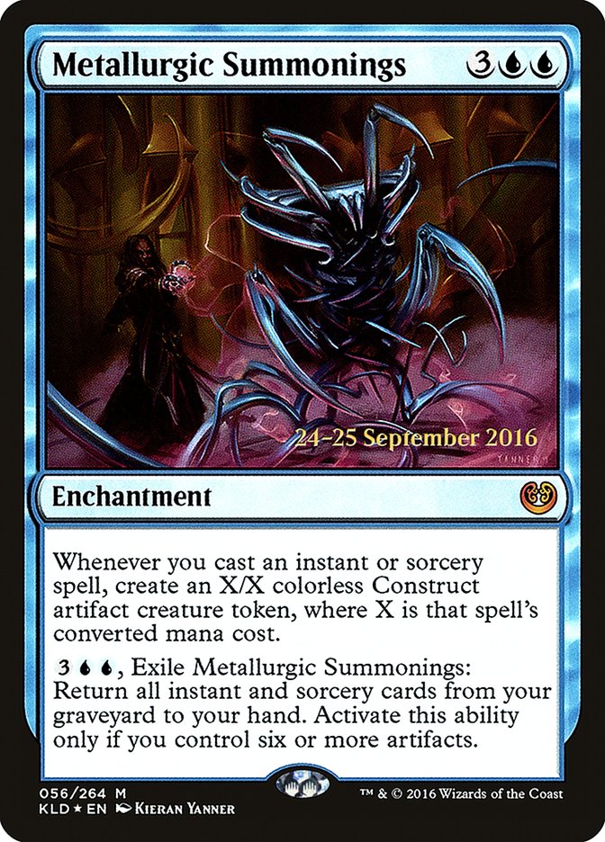 Metallurgic Summonings  [Kaladesh Prerelease Promos] | Fandemonia Ltd