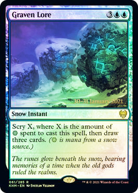 Graven Lore   [Kaldheim Prerelease Promos] | Fandemonia Ltd