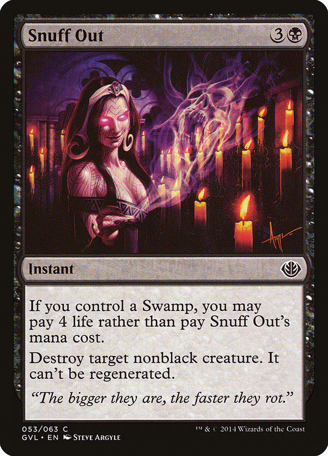 Snuff Out (Garruk vs. Liliana) [Duel Decks Anthology] | Fandemonia Ltd