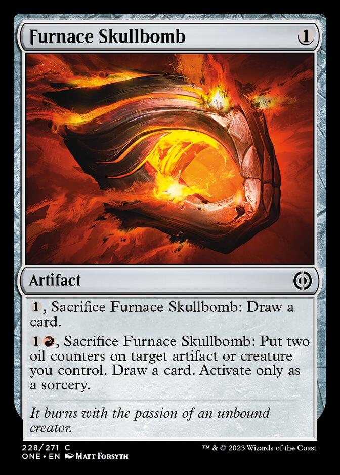 Furnace Skullbomb [Phyrexia: All Will Be One] | Fandemonia Ltd