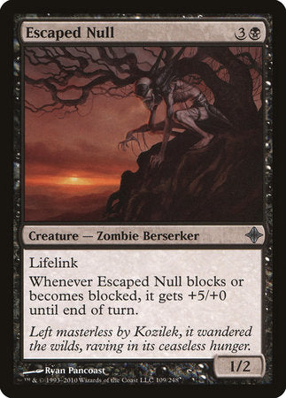 Escaped Null [Rise of the Eldrazi] | Fandemonia Ltd