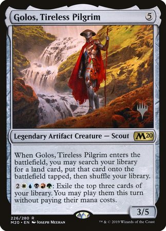 Golos, Tireless Pilgrim [Core Set 2020 Promos] | Fandemonia Ltd