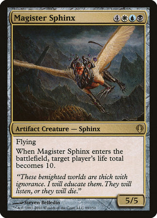 Magister Sphinx [Archenemy] | Fandemonia Ltd