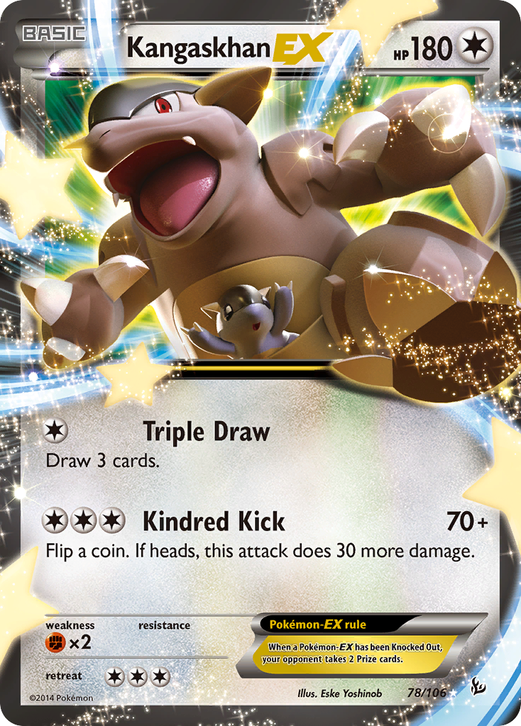 Kangaskhan EX (78/106) [XY: Flashfire] | Fandemonia Ltd