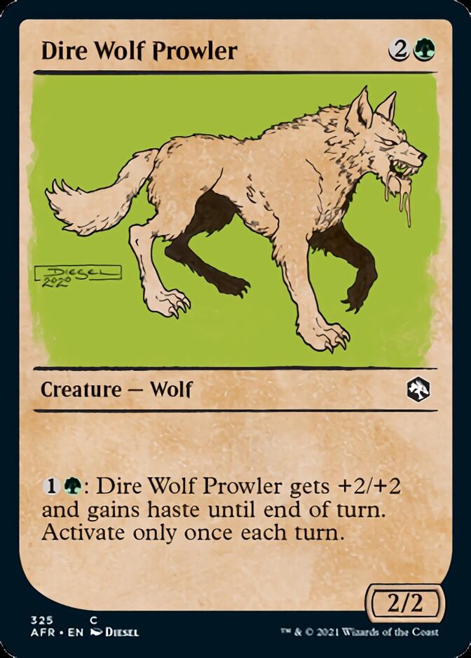 Dire Wolf Prowler (Showcase) [Dungeons & Dragons: Adventures in the Forgotten Realms] | Fandemonia Ltd