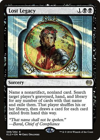 Lost Legacy [Kaladesh Promos] | Fandemonia Ltd