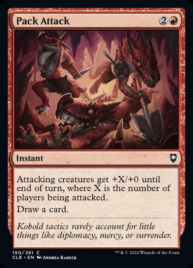 Pack Attack [Commander Legends: Battle for Baldur's Gate] | Fandemonia Ltd