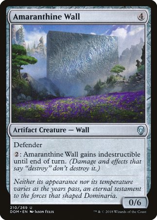 Amaranthine Wall [Dominaria] | Fandemonia Ltd