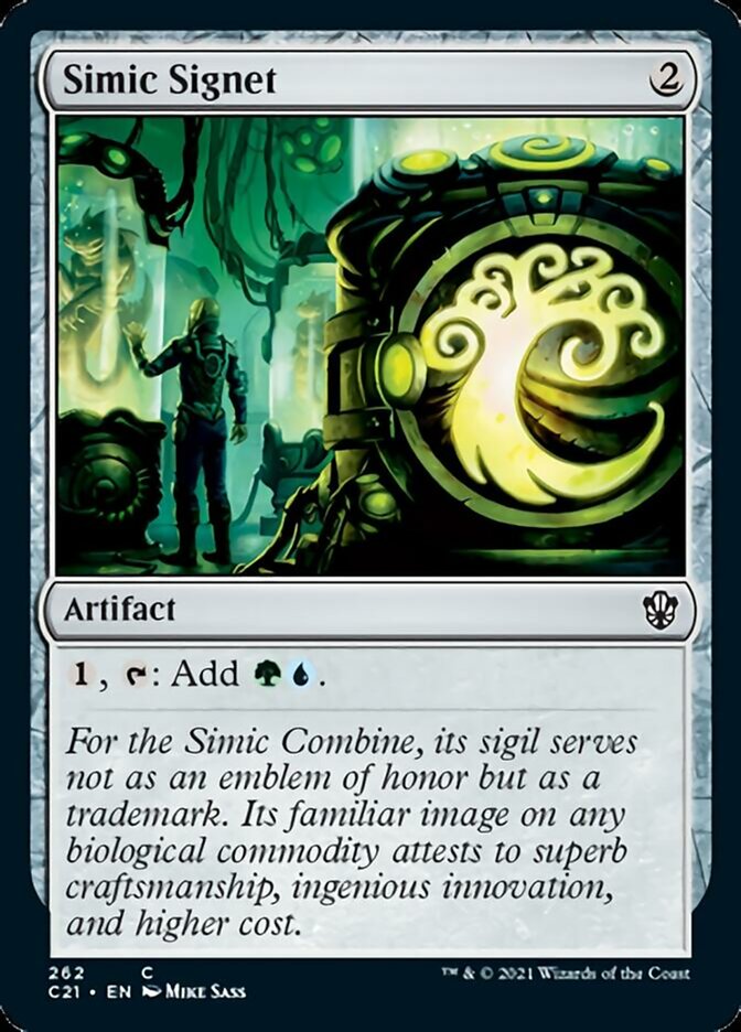Simic Signet [Commander 2021] | Fandemonia Ltd
