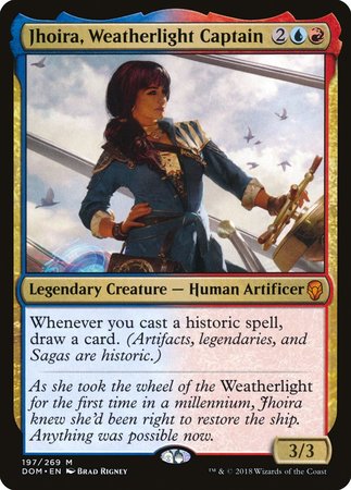 Jhoira, Weatherlight Captain [Dominaria] | Fandemonia Ltd