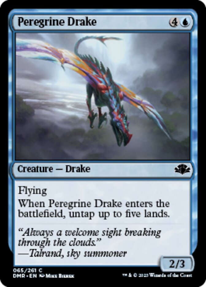 Peregrine Drake [Dominaria Remastered] | Fandemonia Ltd