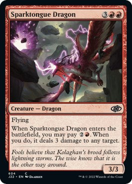 Sparktongue Dragon [Jumpstart 2022] | Fandemonia Ltd