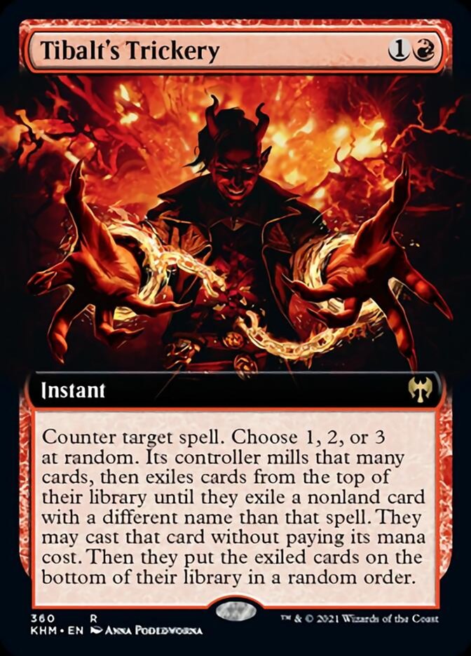 Tibalt's Trickery (Extended Art) [Kaldheim] | Fandemonia Ltd