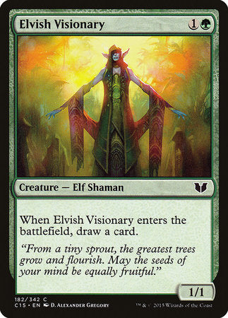 Elvish Visionary [Commander 2015] | Fandemonia Ltd