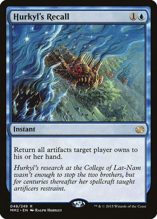 Hurkyl's Recall [Modern Masters 2015] | Fandemonia Ltd