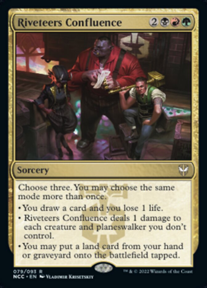 Riveteers Confluence [Streets of New Capenna Commander] | Fandemonia Ltd