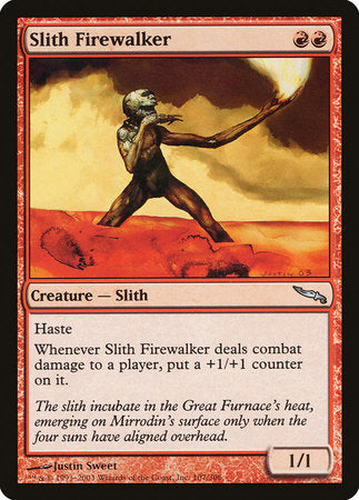 Slith Firewalker [Mirrodin] | Fandemonia Ltd