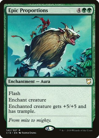 Epic Proportions [Commander 2018] | Fandemonia Ltd