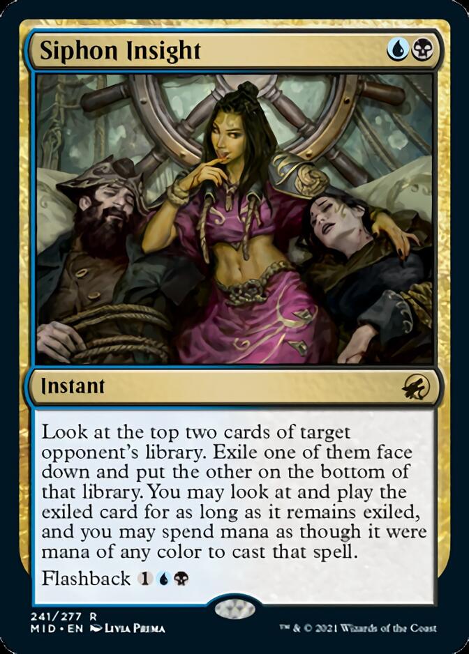Siphon Insight [Innistrad: Midnight Hunt] | Fandemonia Ltd