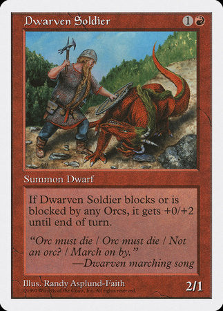 Dwarven Soldier [Fifth Edition] | Fandemonia Ltd