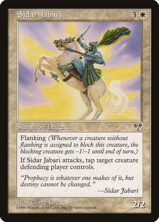 Sidar Jabari [Mirage] | Fandemonia Ltd