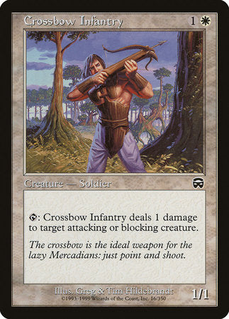 Crossbow Infantry [Mercadian Masques] | Fandemonia Ltd