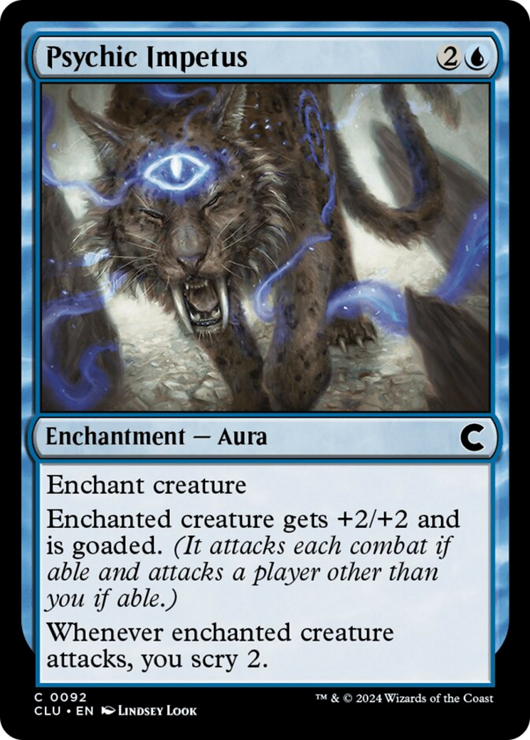 Psychic Impetus [Ravnica: Clue Edition] | Fandemonia Ltd