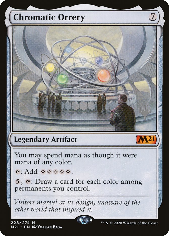 Chromatic Orrery (Promo Pack) [Core Set 2021 Promos] | Fandemonia Ltd
