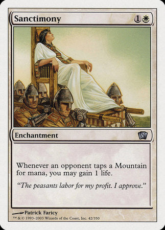 Sanctimony [Eighth Edition] | Fandemonia Ltd