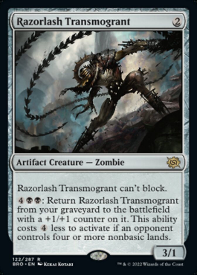 Razorlash Transmogrant [The Brothers' War] | Fandemonia Ltd